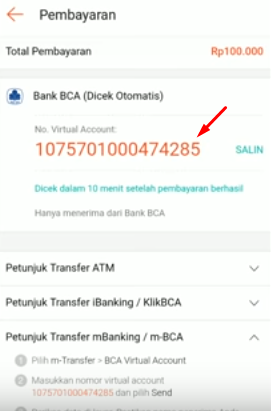 cara mengisi saldo shopeepay