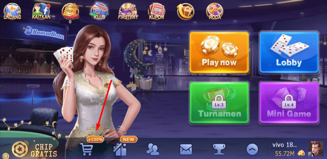 Cara Membeli Chip Domino Qiu Qiu Dengan Pulsa Indosat - Lengkap