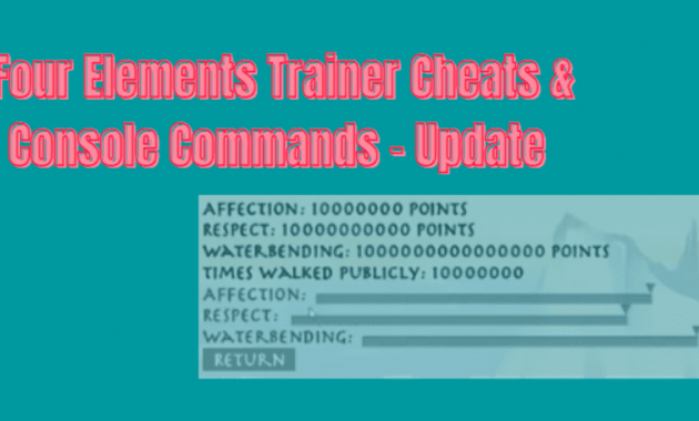 four elements trainer