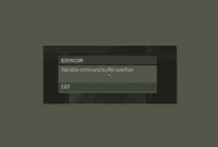 Call of Duty Modern Warfare 3 Reliable Command Buffer Overflow