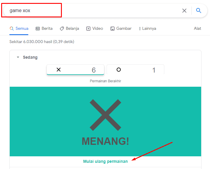 cara bermain xox online