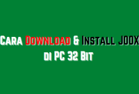 cara download dan isntall joox di pc untuk 32 bit