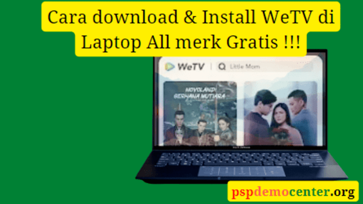 cara download weTV di laptop