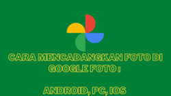 backup foto di google foto
