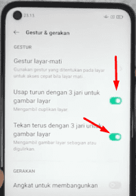 screenshoot 3 jari Hp OPPO