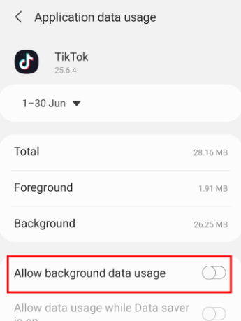 membatasi penggunaan data di android 
