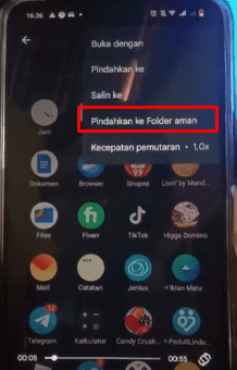 Cara menyembunyikan foto di Galeri HP VIVO