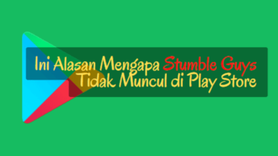 Kenapa Stumble Guys Tidak Ada Di Play Store ? Ini alasannya !