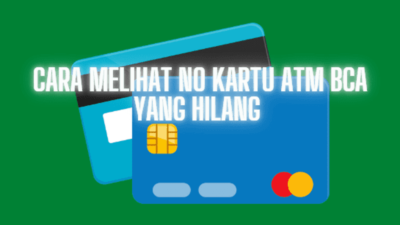 mengetahui no kartu atm bca melalui email